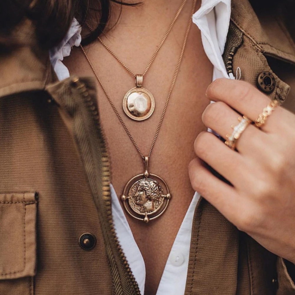 Coin Layer Necklace